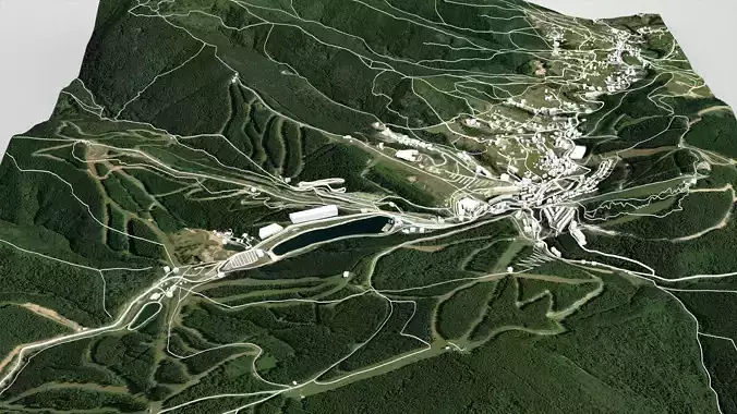 Bukovel  resort Carpathians Ukraine 