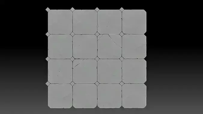 Stylized tile