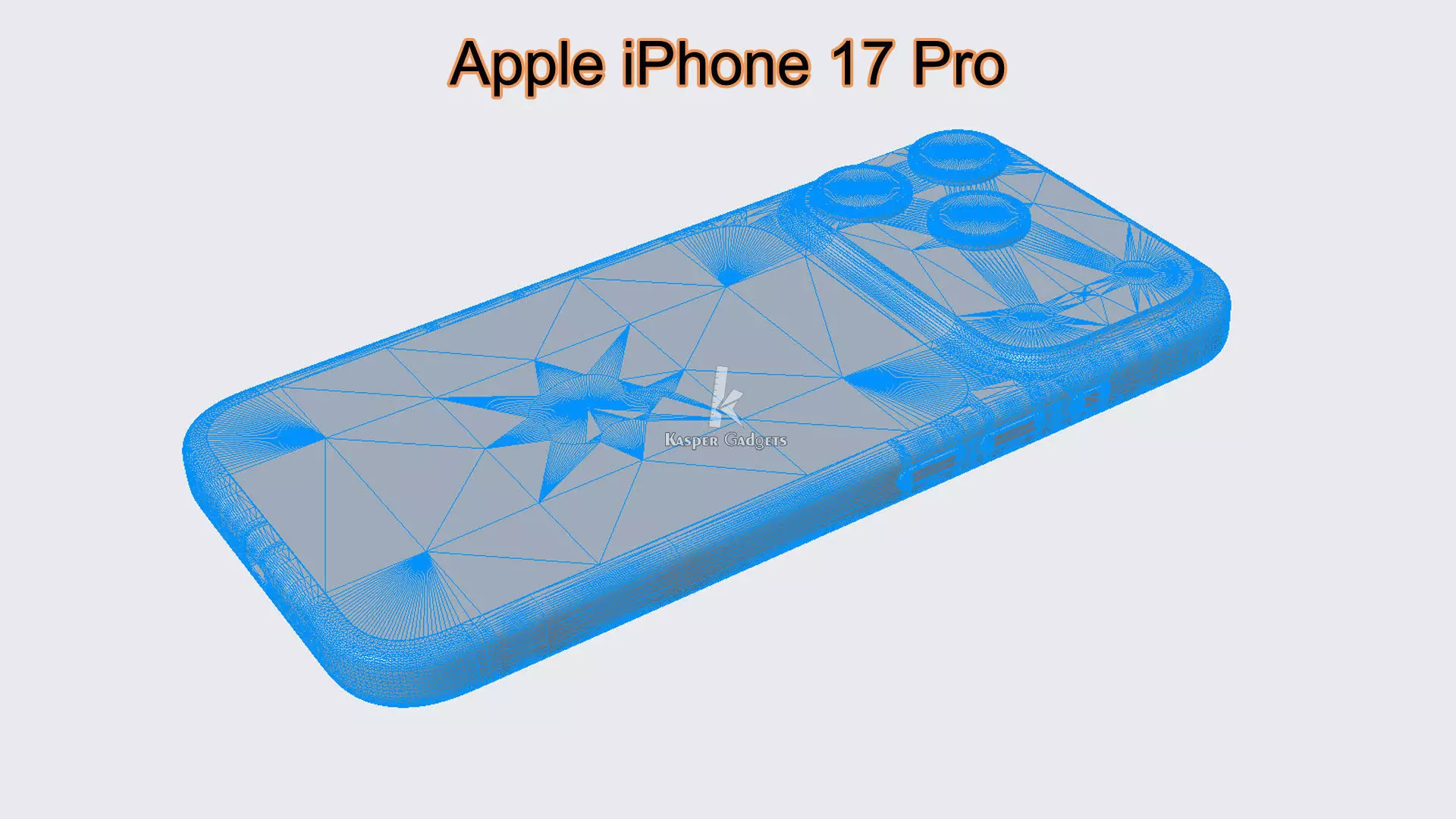 Apple iPhone 17 Pro Cosmic Orange 3D print model_10