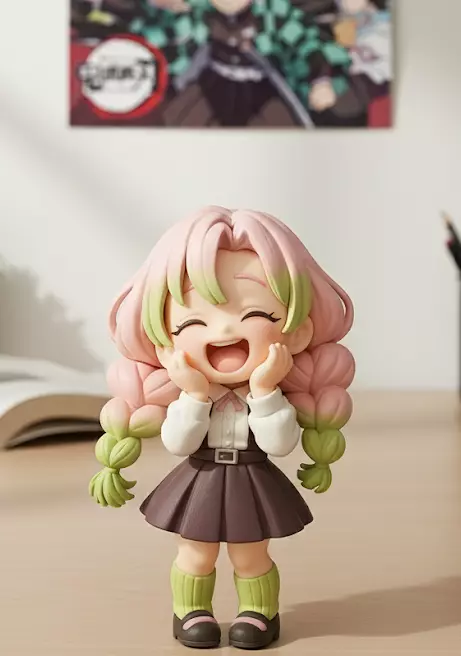 Mitsuri - Kimetsu no Yaiba 3D print model_0