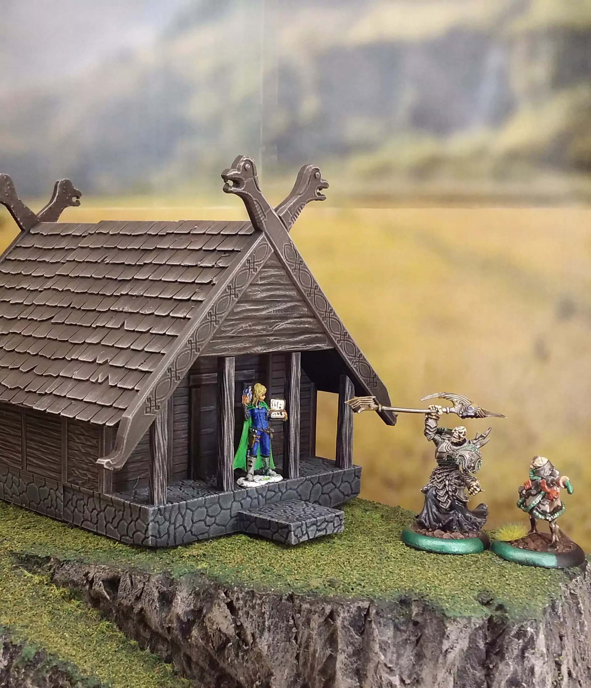 Modular fantasy viking house Free 3D print model