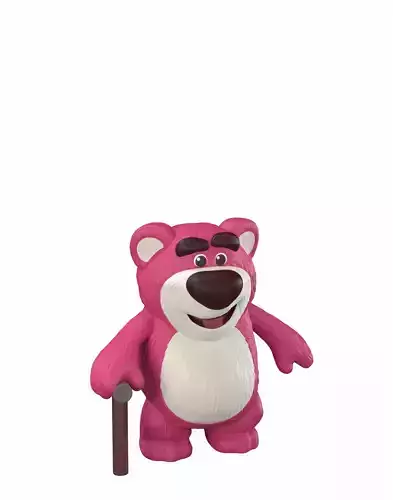 Lotso Bear Toy Story 3 3D print model