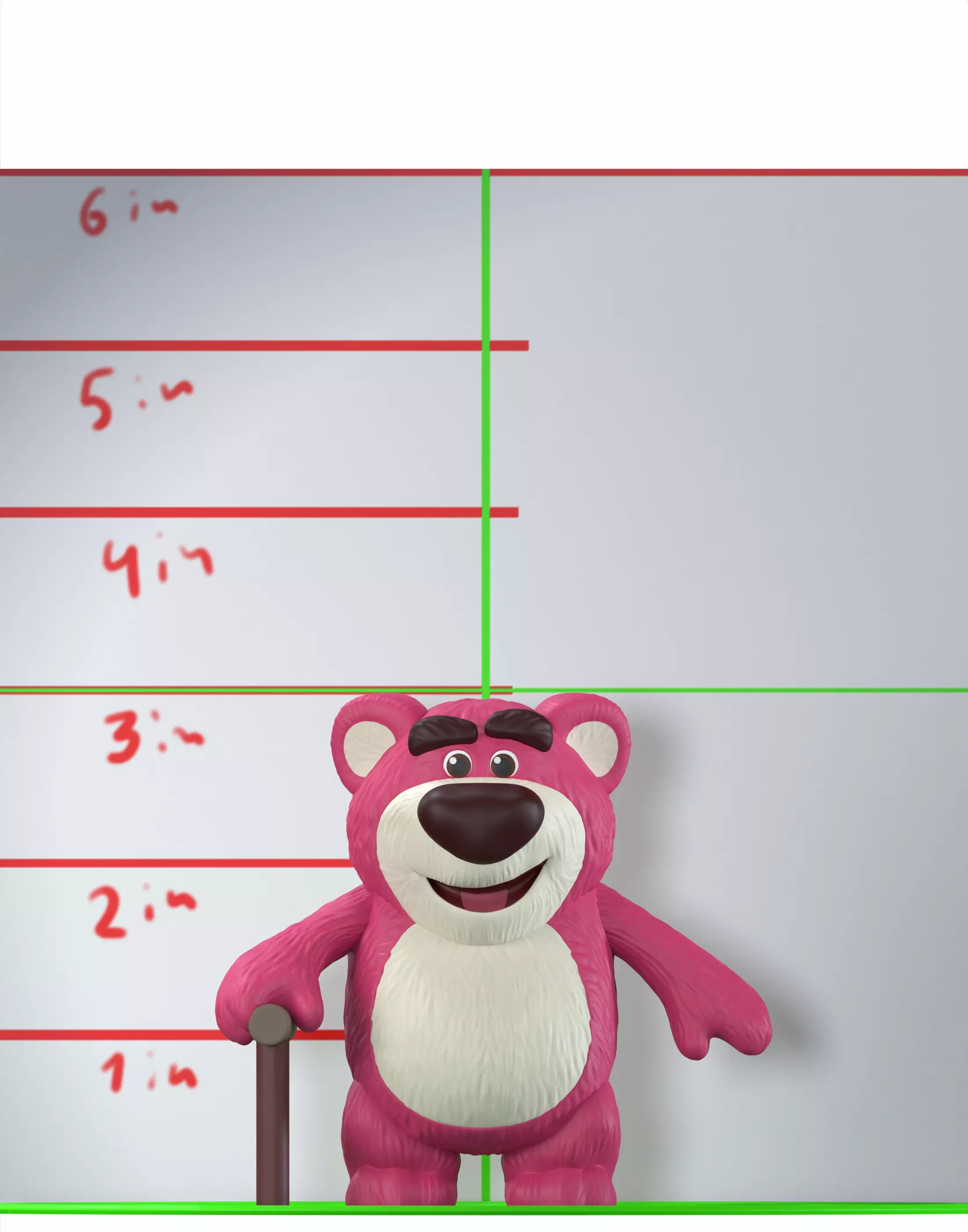 Lotso Bear Toy Story 3 3D print model_8