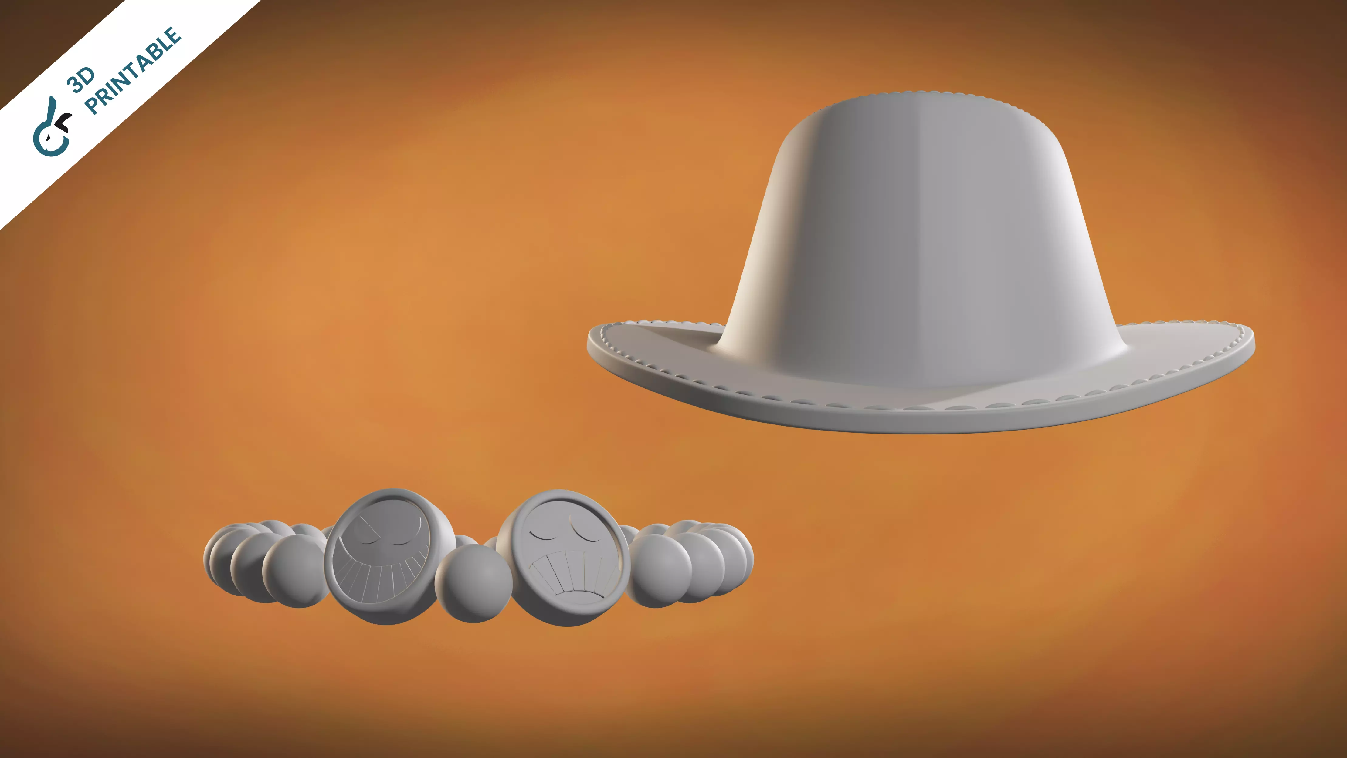 Ace Hat - One Piece 3D print model_2