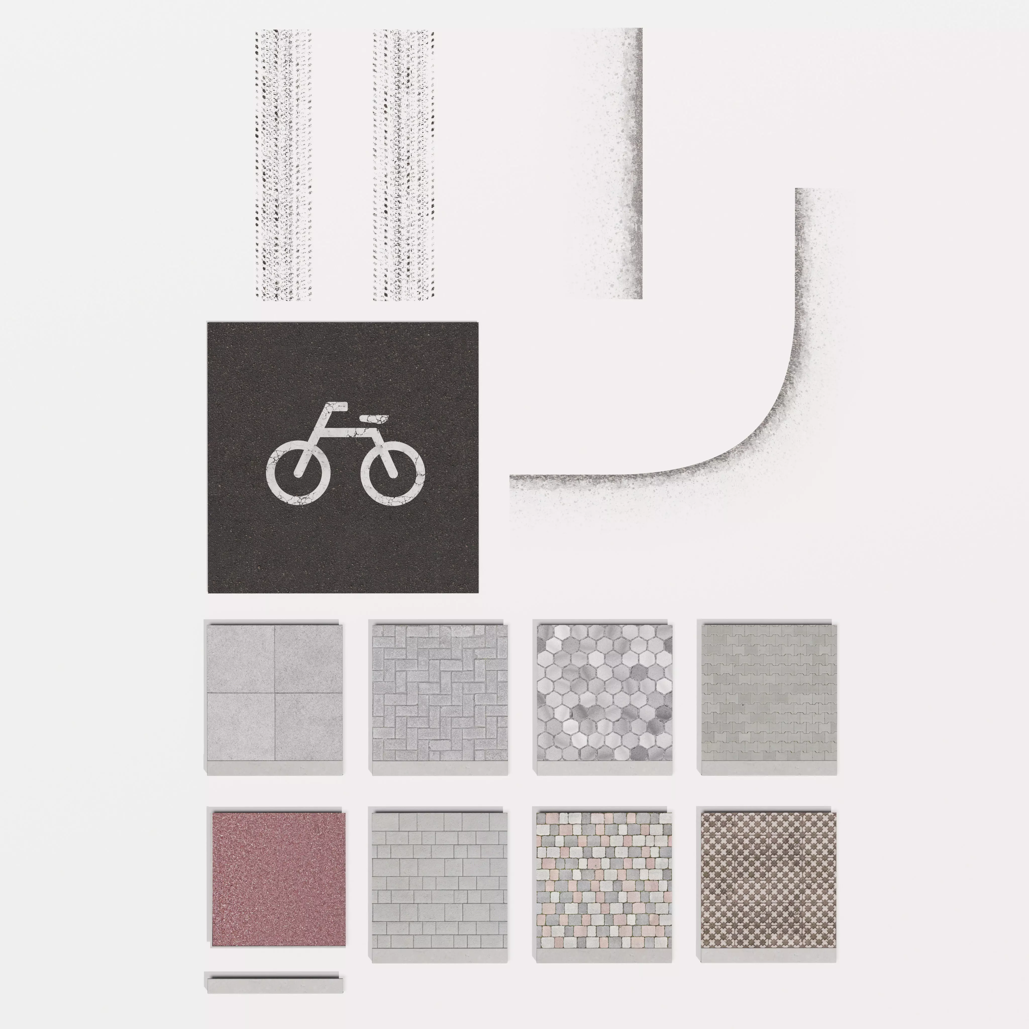 Archmodels vol 303 - road segments 3D model_30