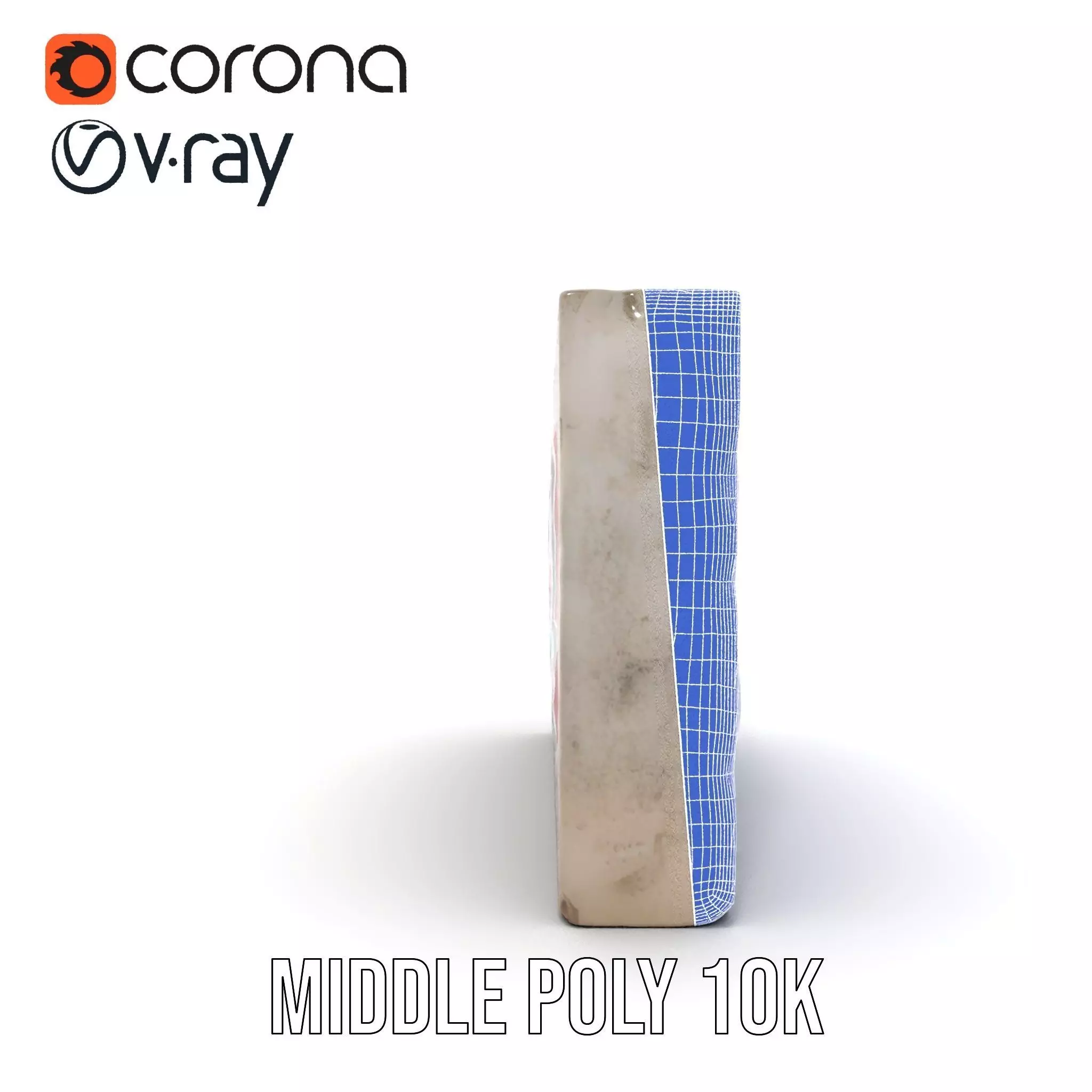 Urban Graffiti Wall model pack Low-poly 3D model_22