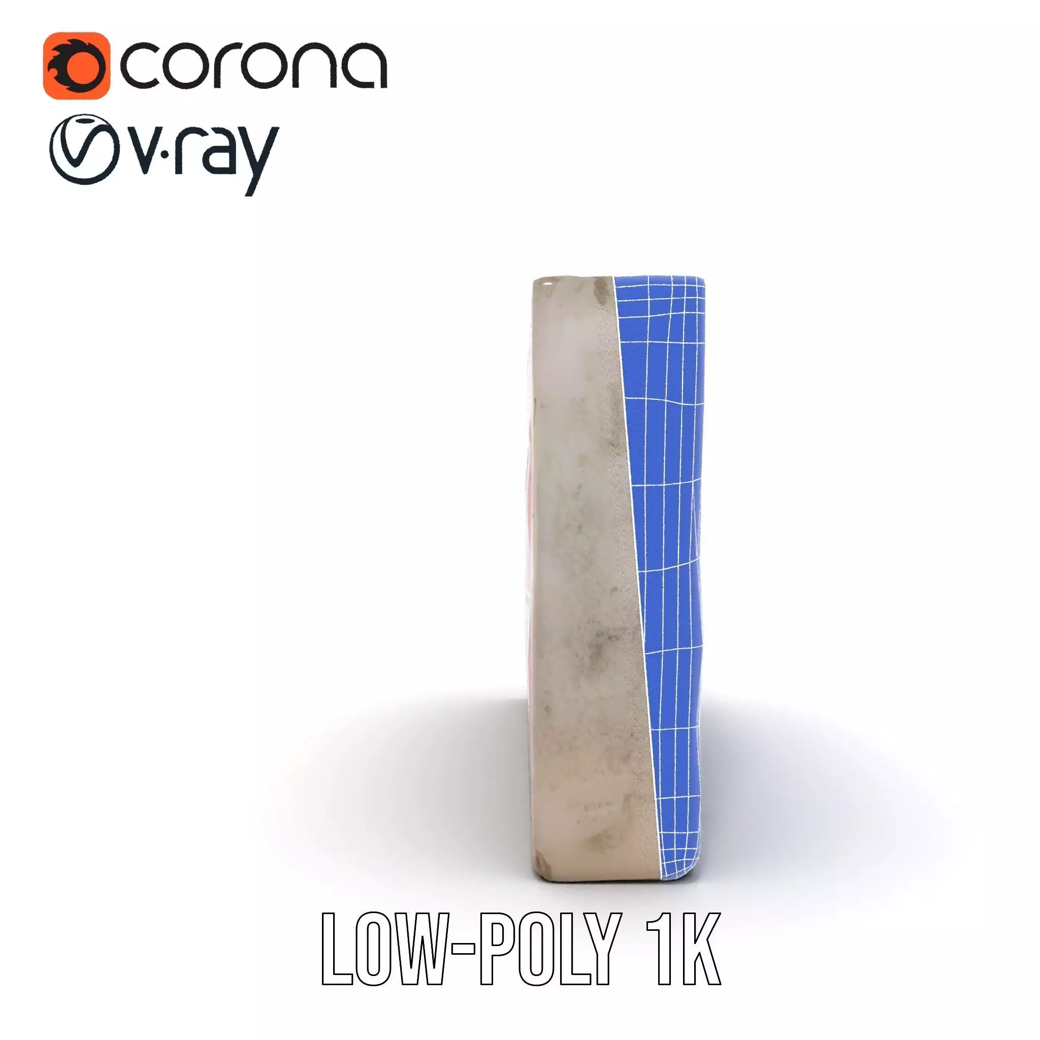 Urban Graffiti Wall model pack Low-poly 3D model_28