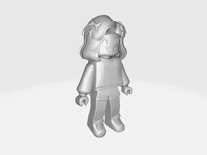 Miniature Game Roblox Girl Top Model 12