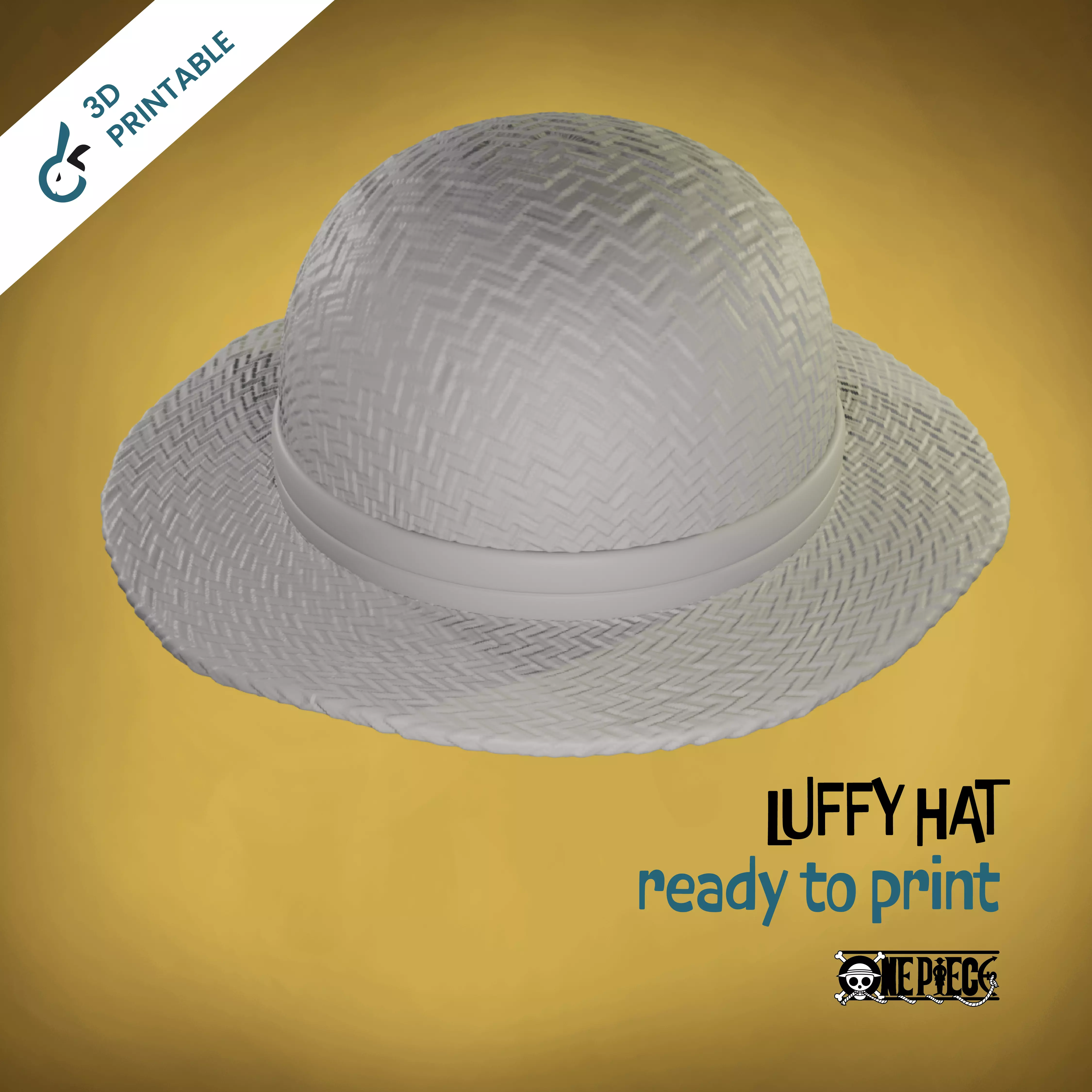 Luffy Hat - One Piece 3D print model