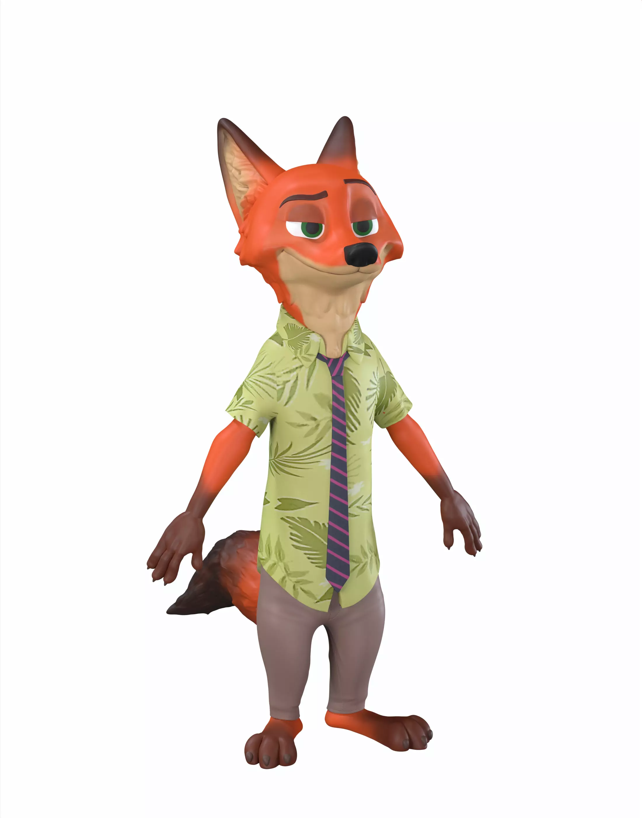 Nick Wilde Zootopia 3D print model