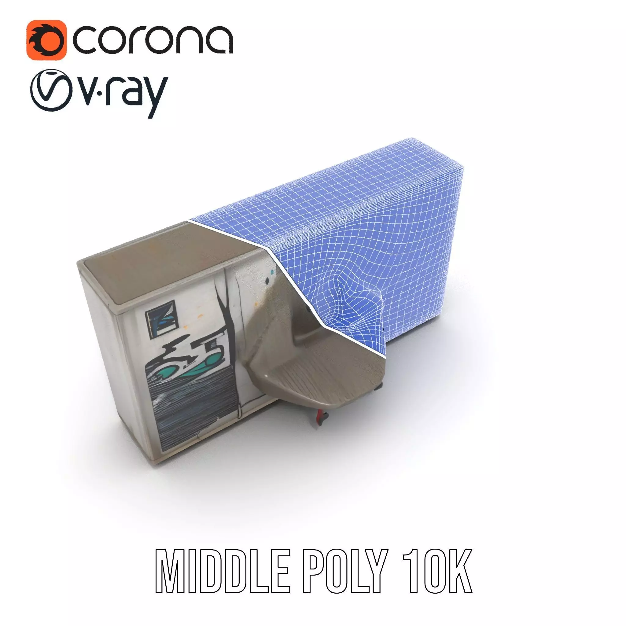 Vibrant Graffiti Wall model pack Texture_21