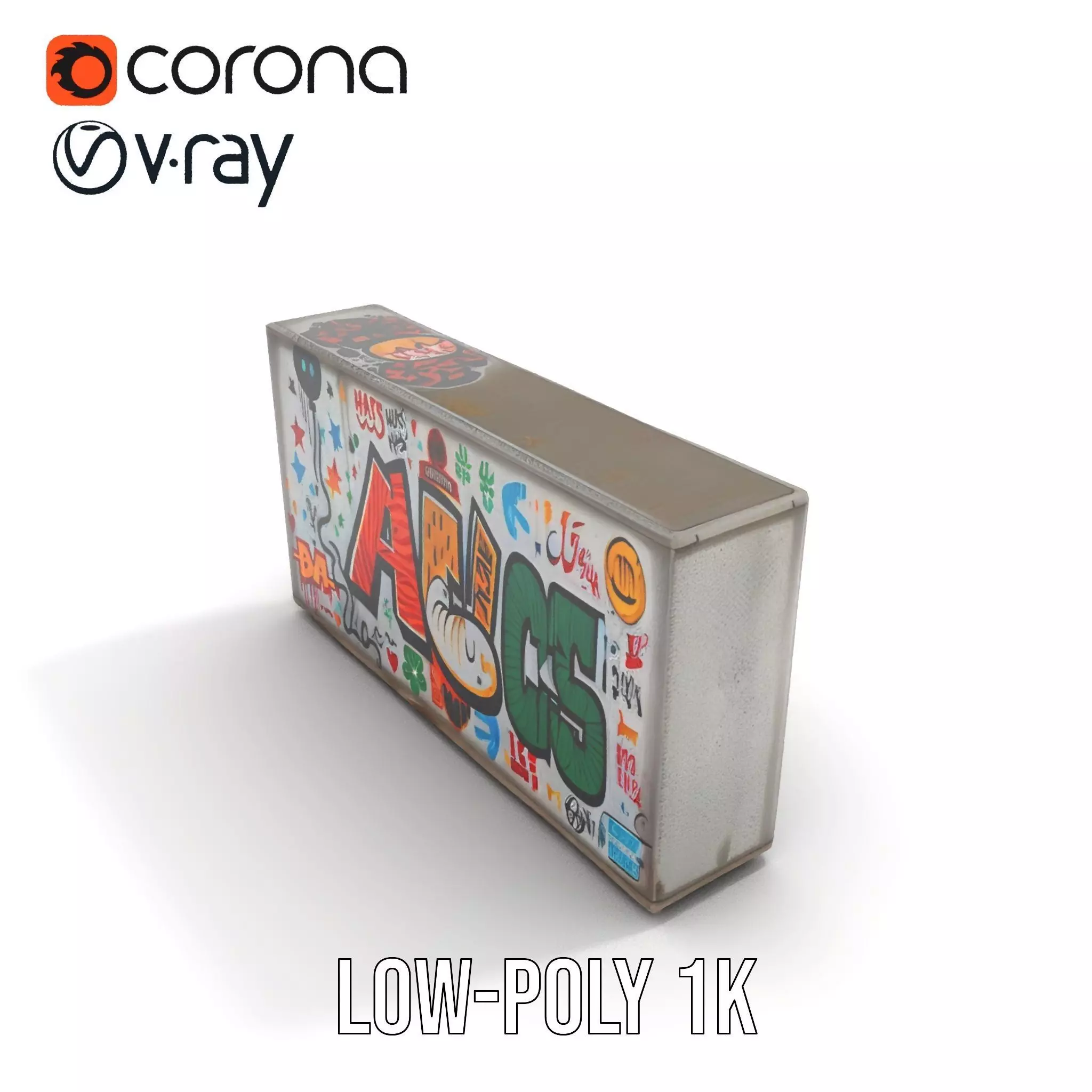 Vibrant Graffiti Wall model pack Texture_18