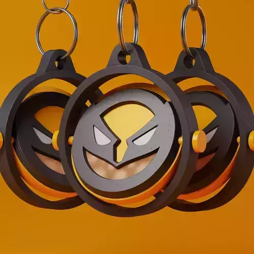 WOLVERINE KEYCHAIN 3D print model