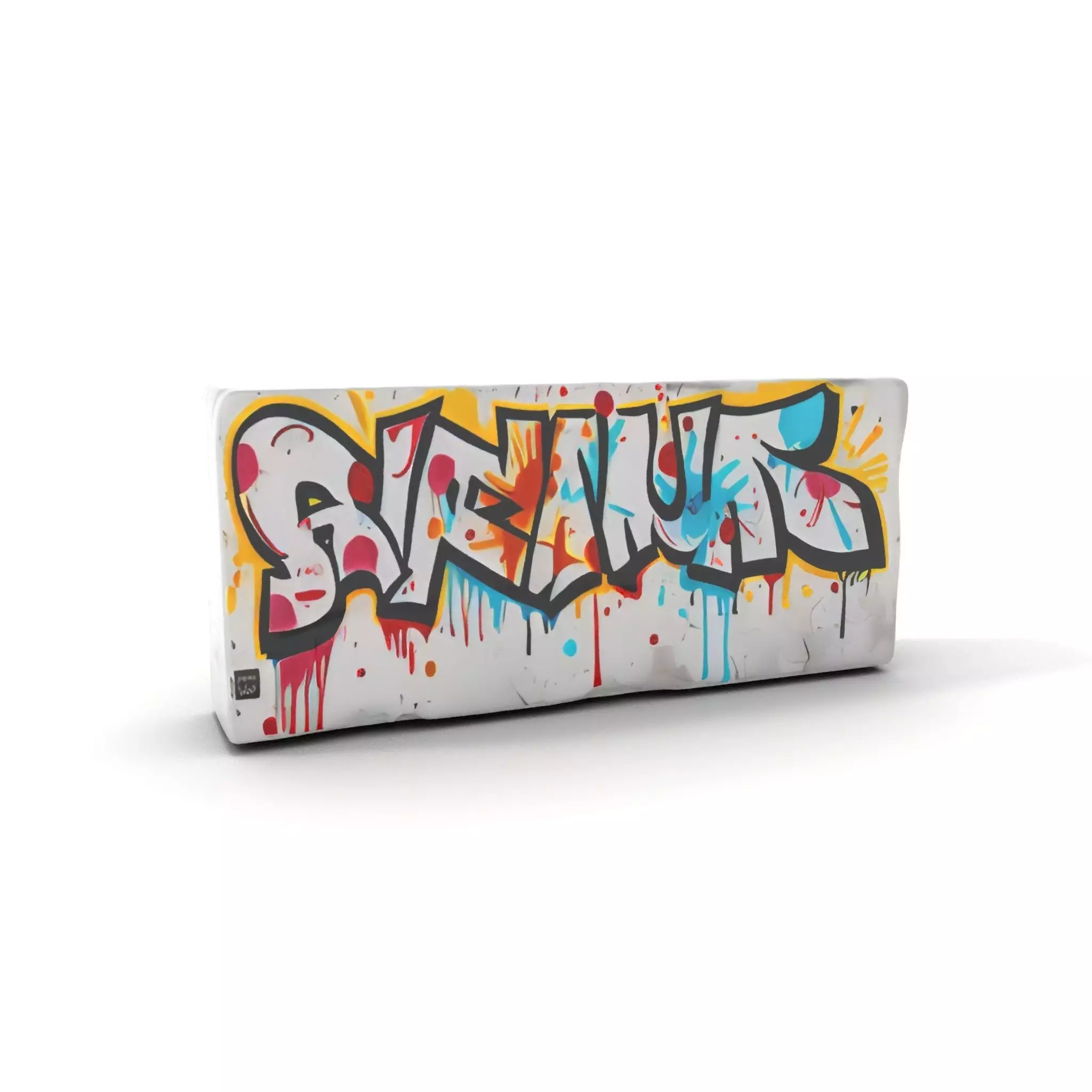 Colorful Graffiti Wall model pack Texture_0