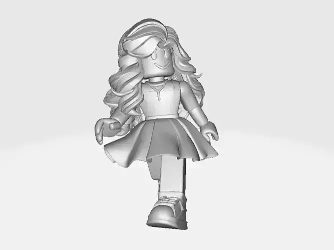 Miniature Game Roblox Girl Top Model 13
