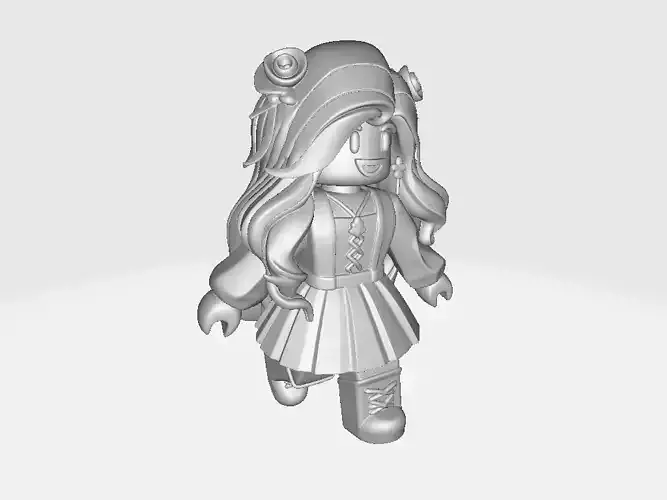 Miniature Game Roblox Girl Top Model 19