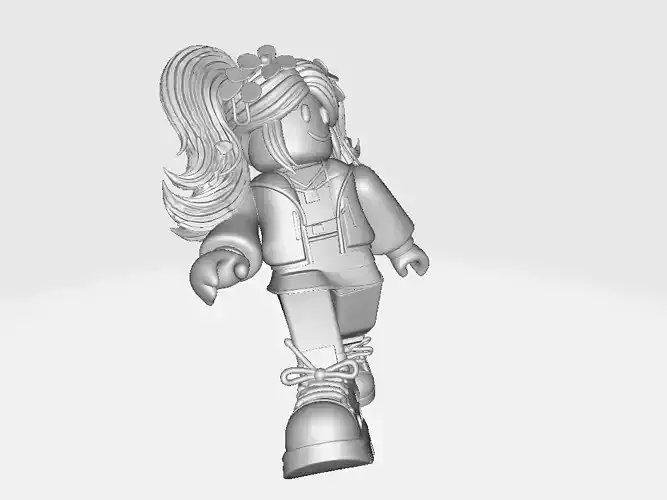 Miniature Game Roblox Girl Top Model 22