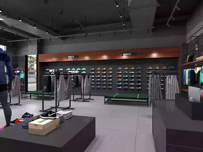 Sports Store Interior