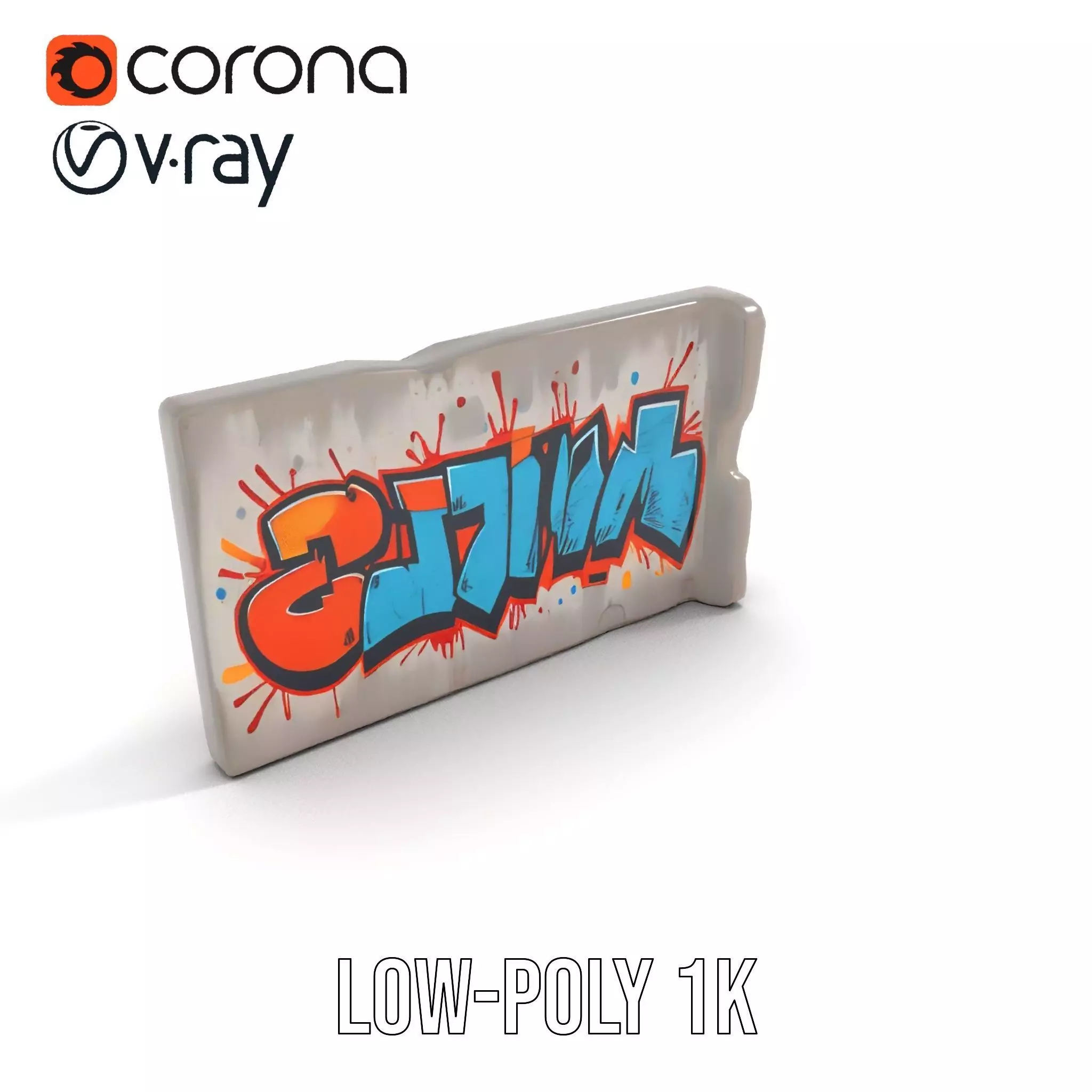 Vibrant Graffiti Wall model pack Texture_31