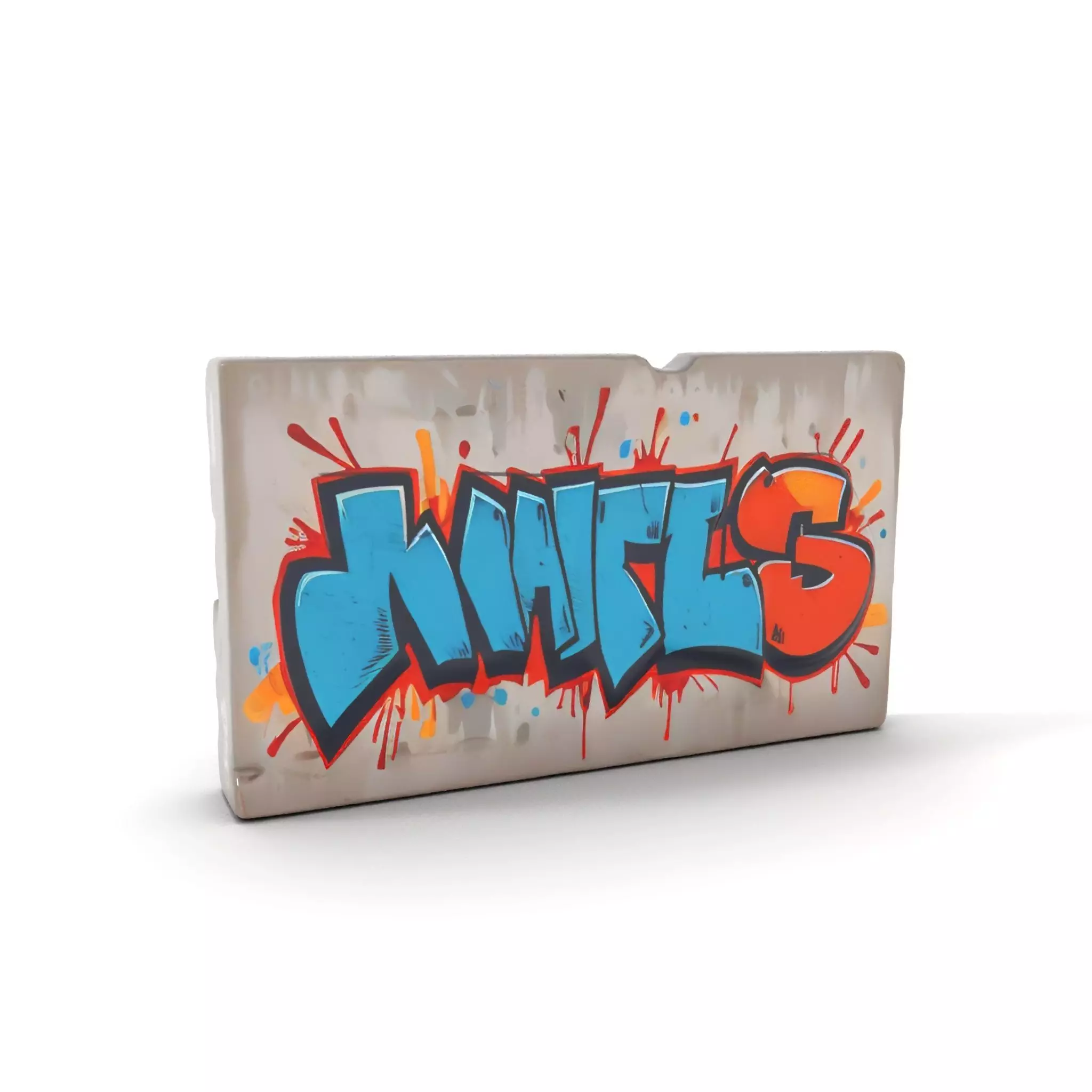 Vibrant Graffiti Wall model pack Texture_7