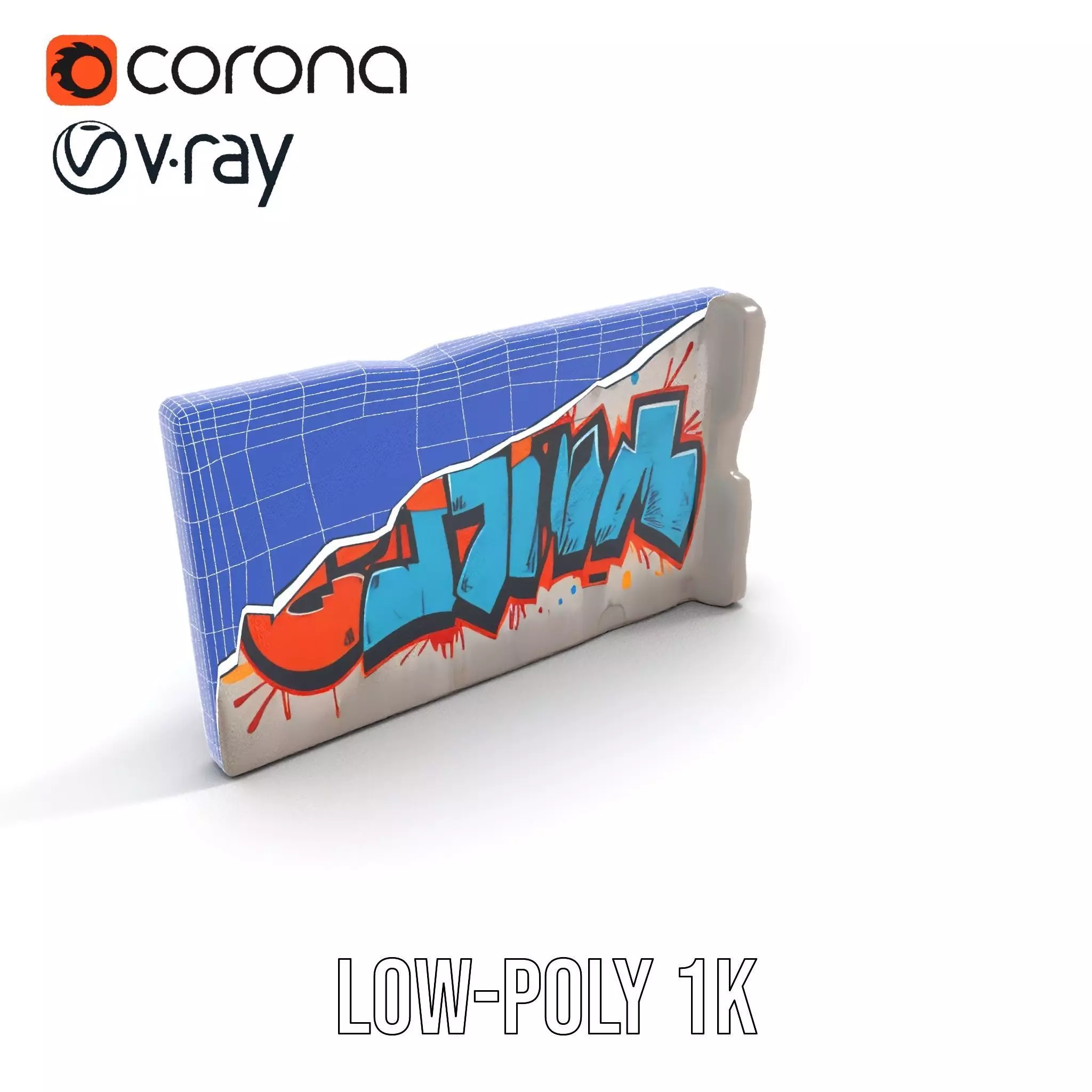 Vibrant Graffiti Wall model pack Texture_10