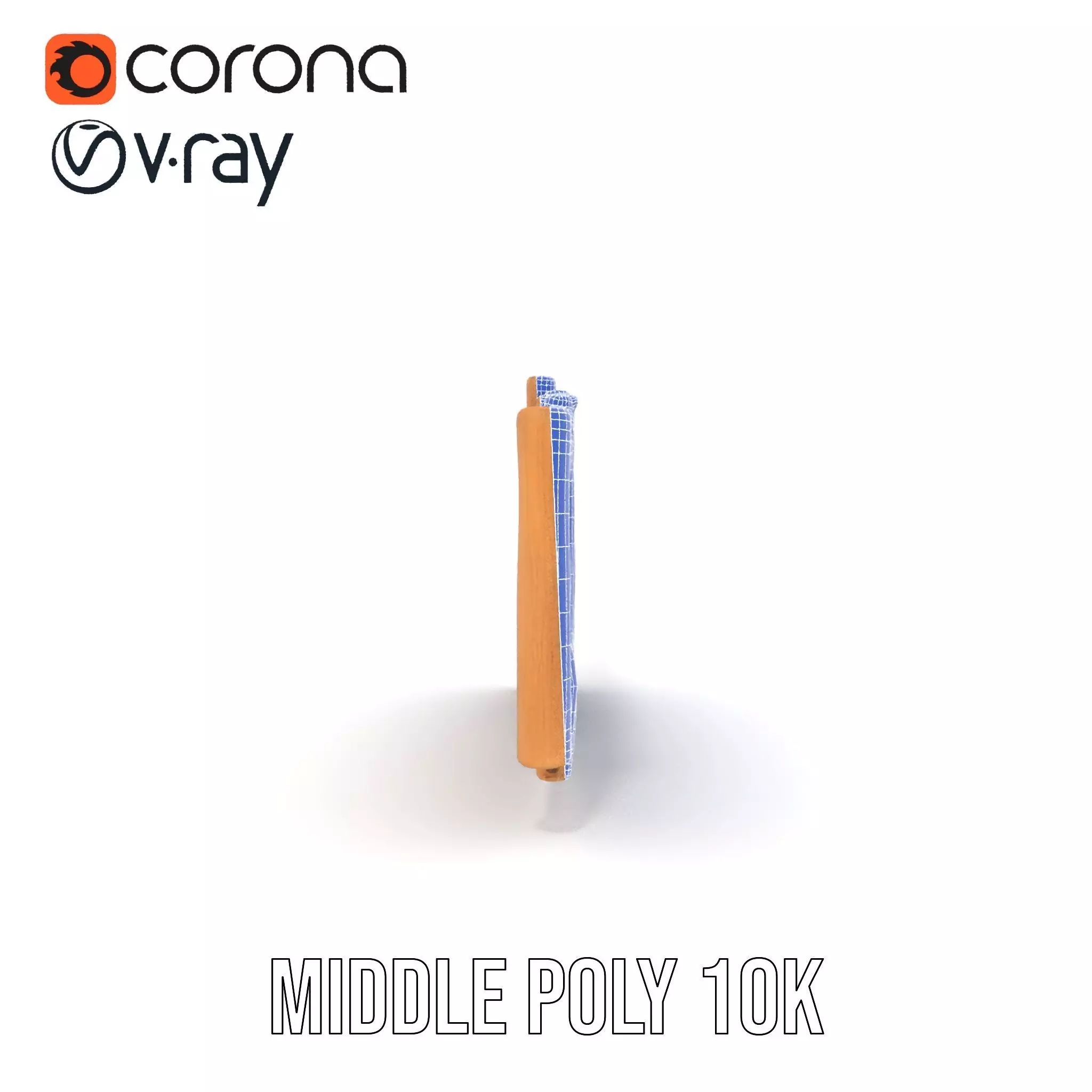 Rustic Wooden Fence model pack Low-poly 3D model_31