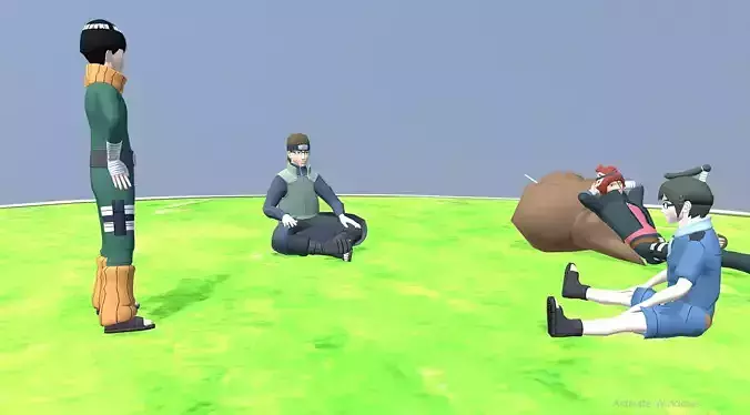 TEAM UDON Iwabee Denki Metal Lee Animated