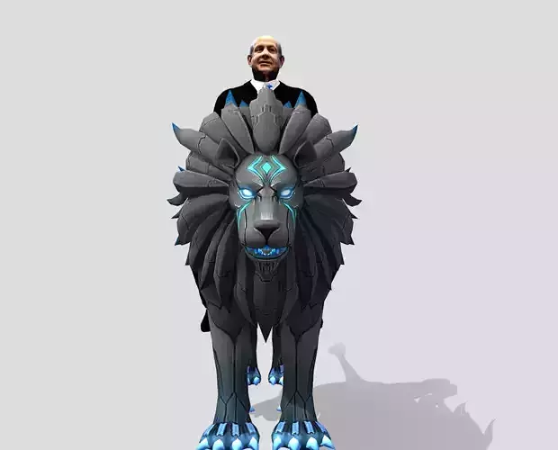 Benjamin Netanyahu rid Bio Lion FBX 3D model Benjamin Netanyahu rid Bio Lion FBX 3D model