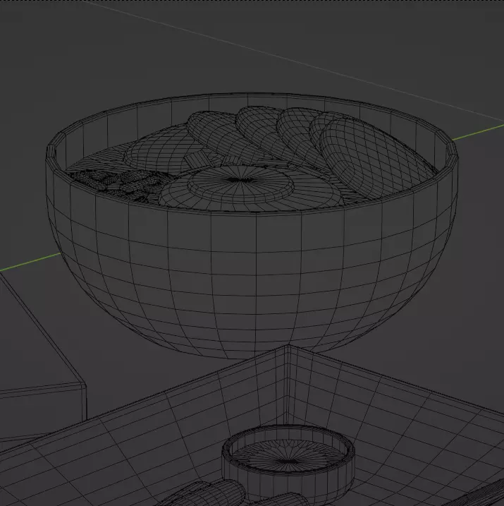 Asian Food Pack Realistic 3D Models PBR Low-poly 3D model_17