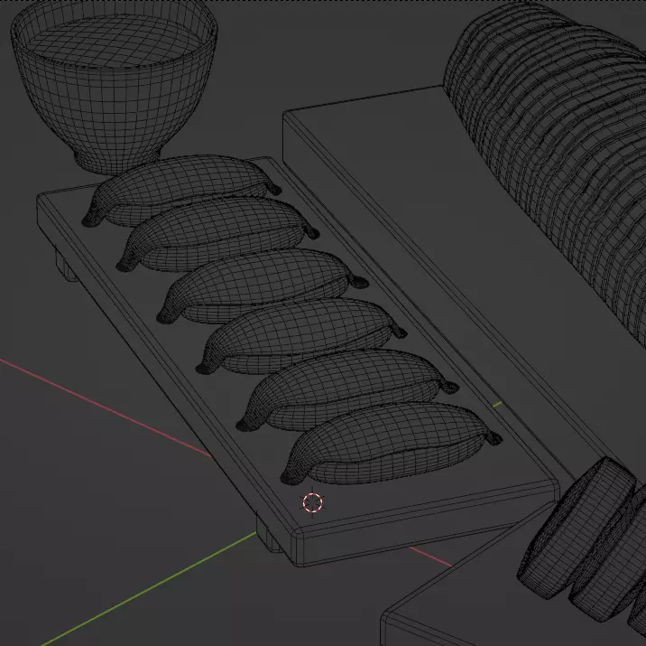 Asian Food Pack Realistic 3D Models PBR Low-poly 3D model_16