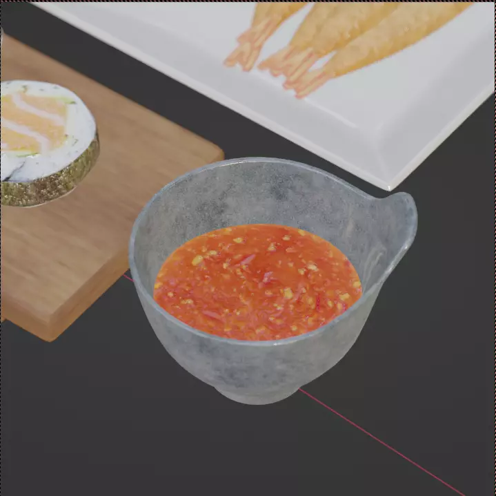 Asian Food Pack Realistic 3D Models PBR Low-poly 3D model_20