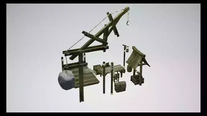 Medieval Props Stylized 