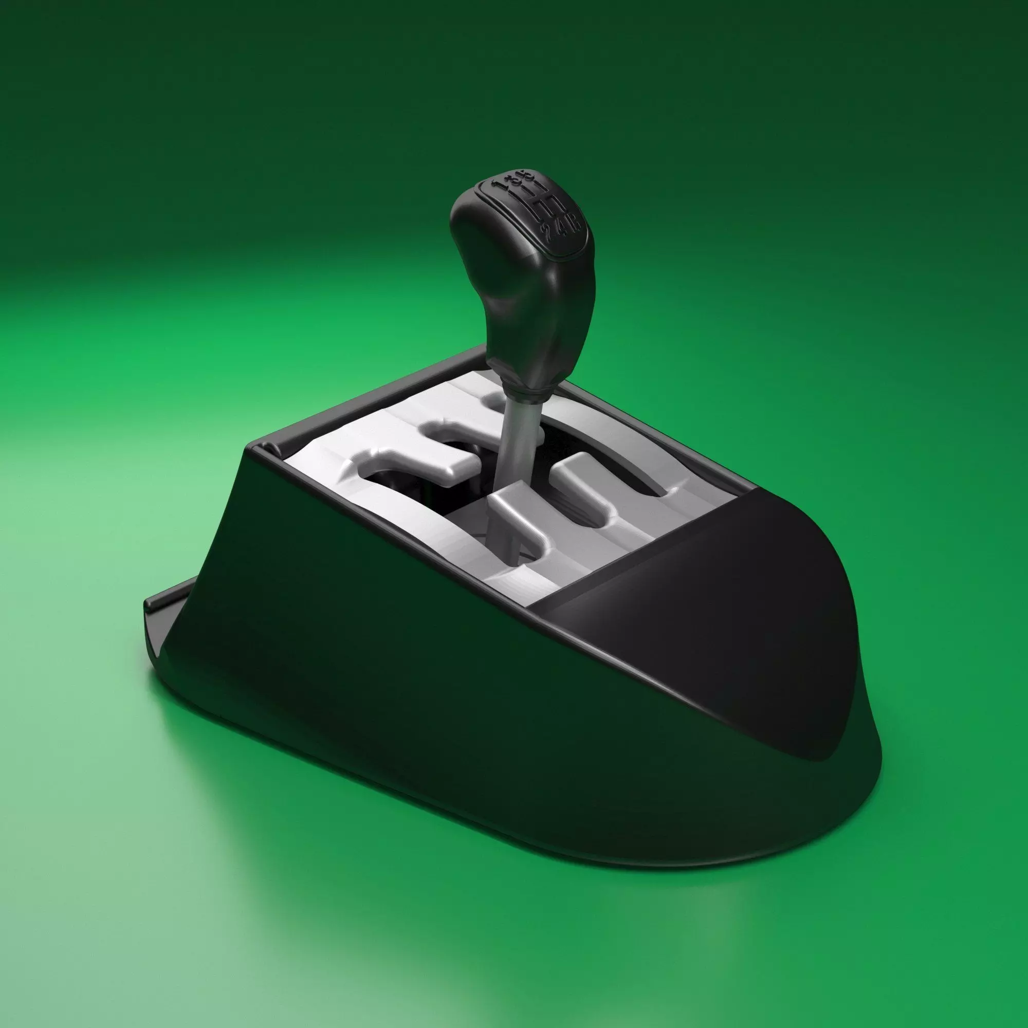 Drive nDock  Phone Stand  Gear Shift Anti-Stress Toy  3D print model_4