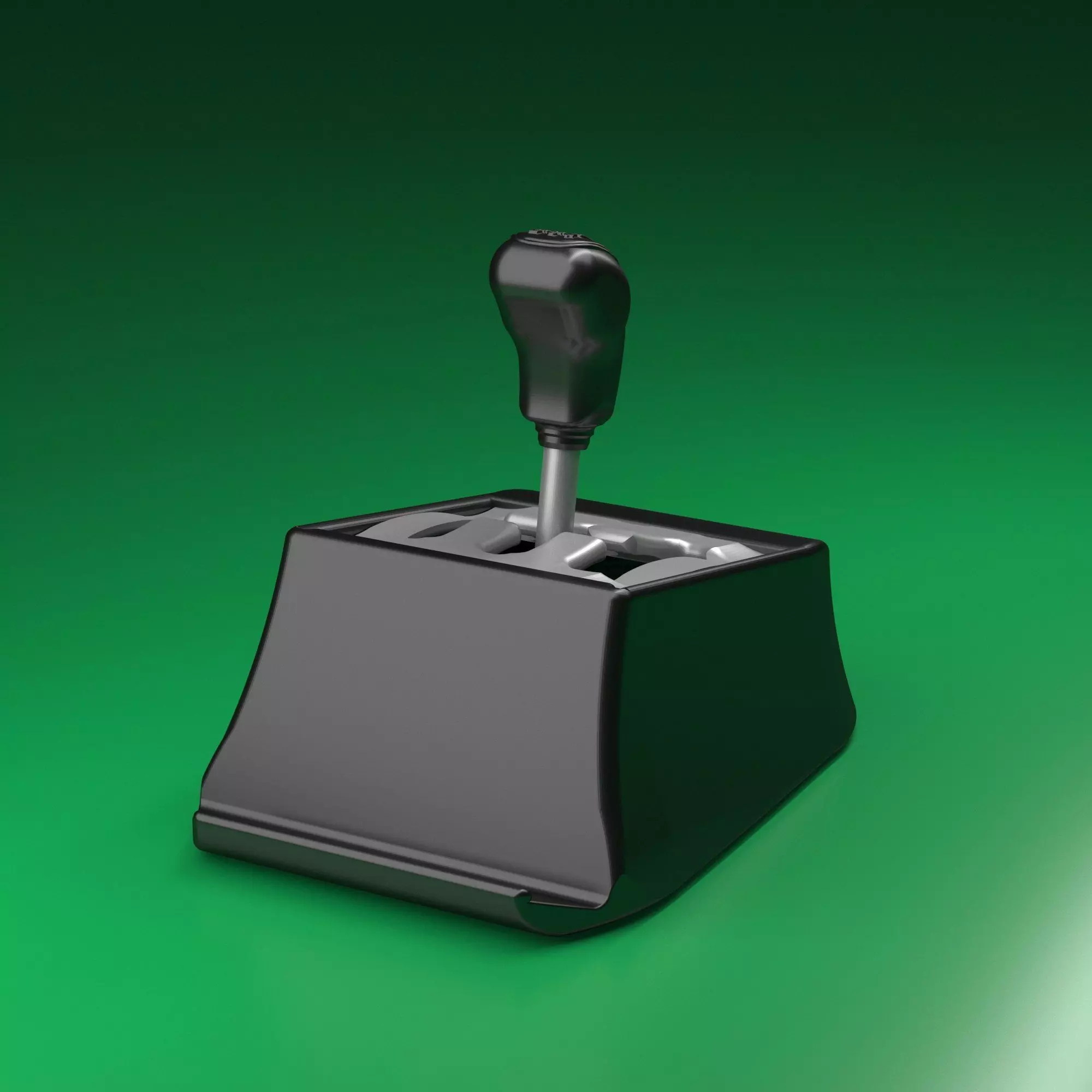 Drive nDock  Phone Stand  Gear Shift Anti-Stress Toy  3D print model_3