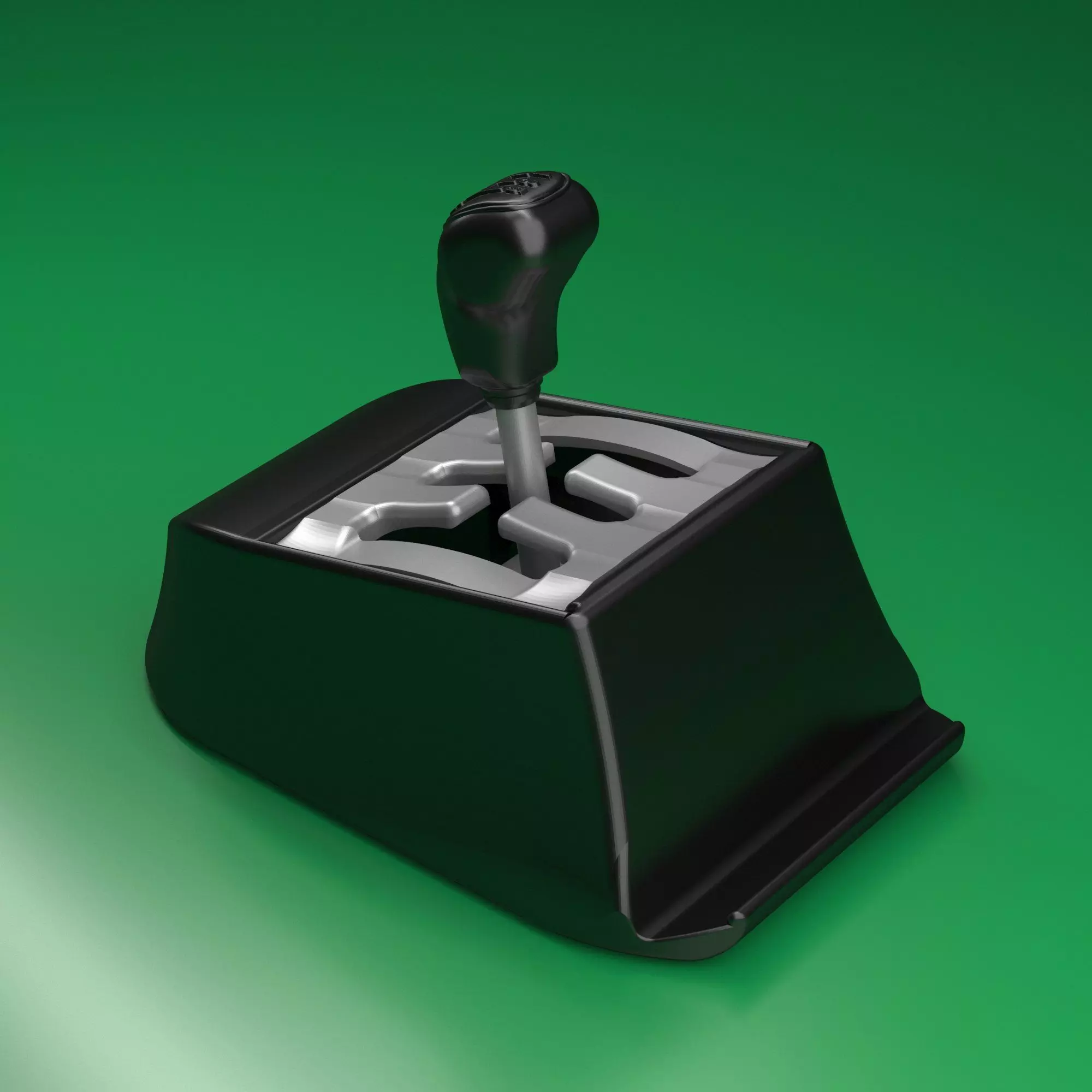 Drive nDock  Phone Stand  Gear Shift Anti-Stress Toy  3D print model_6