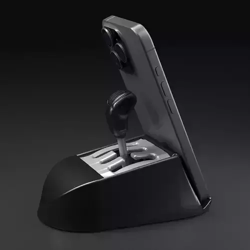 Drive nDock  Phone Stand  Gear Shift Anti-Stress Toy  3D print model