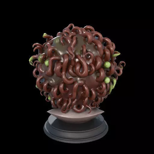 2165  Medusa Gorgon Head 3D Model  magic 3D print model_7