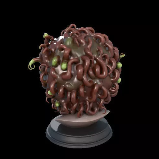 2165  Medusa Gorgon Head 3D Model  magic 3D print model_9