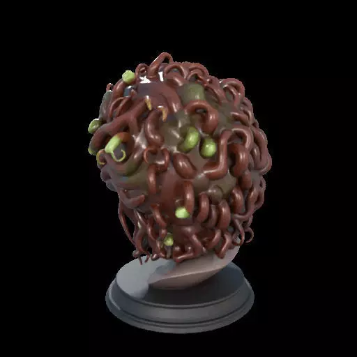 2165  Medusa Gorgon Head 3D Model  magic 3D print model_13