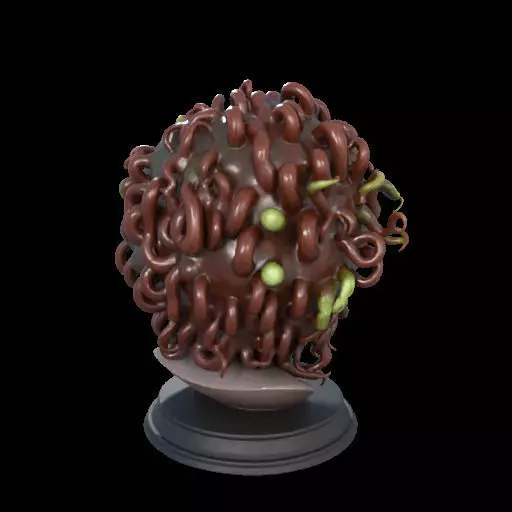 2165  Medusa Gorgon Head 3D Model  magic 3D print model_4