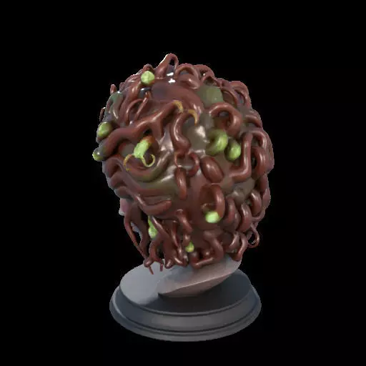 2165  Medusa Gorgon Head 3D Model  magic 3D print model_14