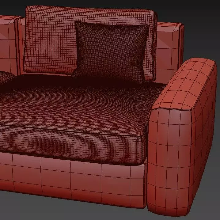 Dune Sofa 3D model_3