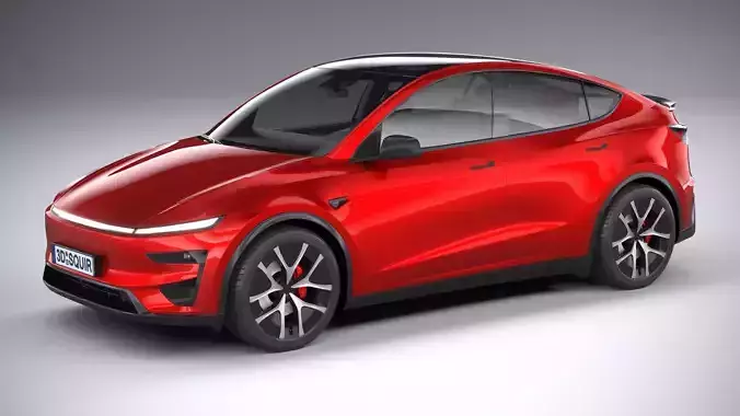 Tesla Model Y Performance 2026 3D model