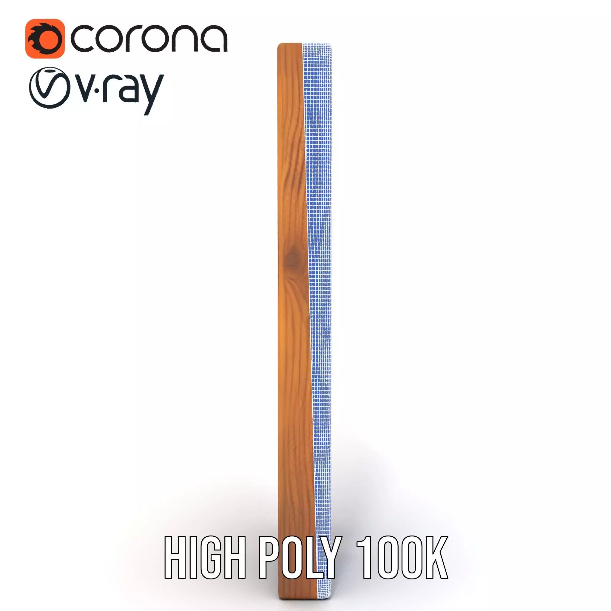 Classic Wooden Fence model pack Low-poly 3D model_33