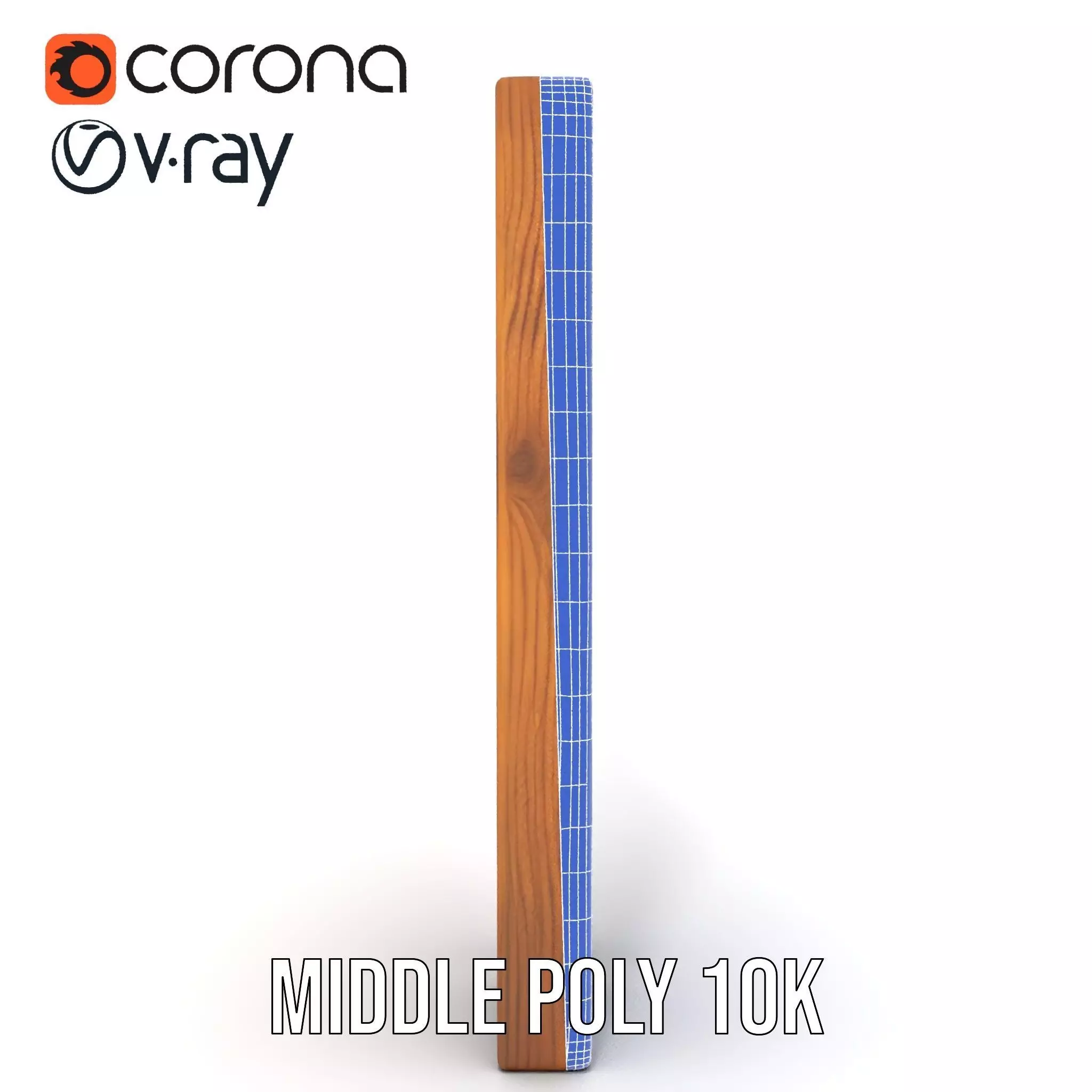 Classic Wooden Fence model pack Low-poly 3D model_30