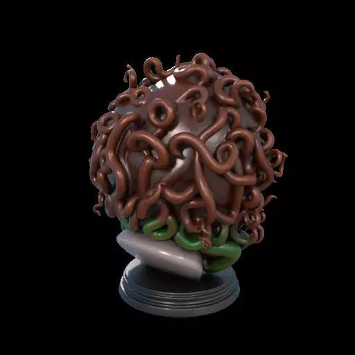2167  Medusa Gorgon Head 3D Model  magic 3D print model_10