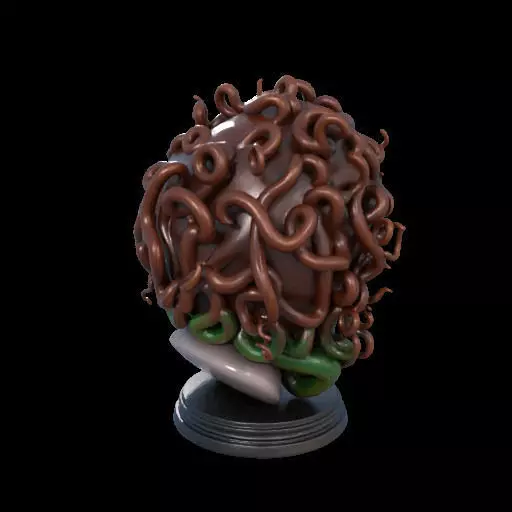2167  Medusa Gorgon Head 3D Model  magic 3D print model_9