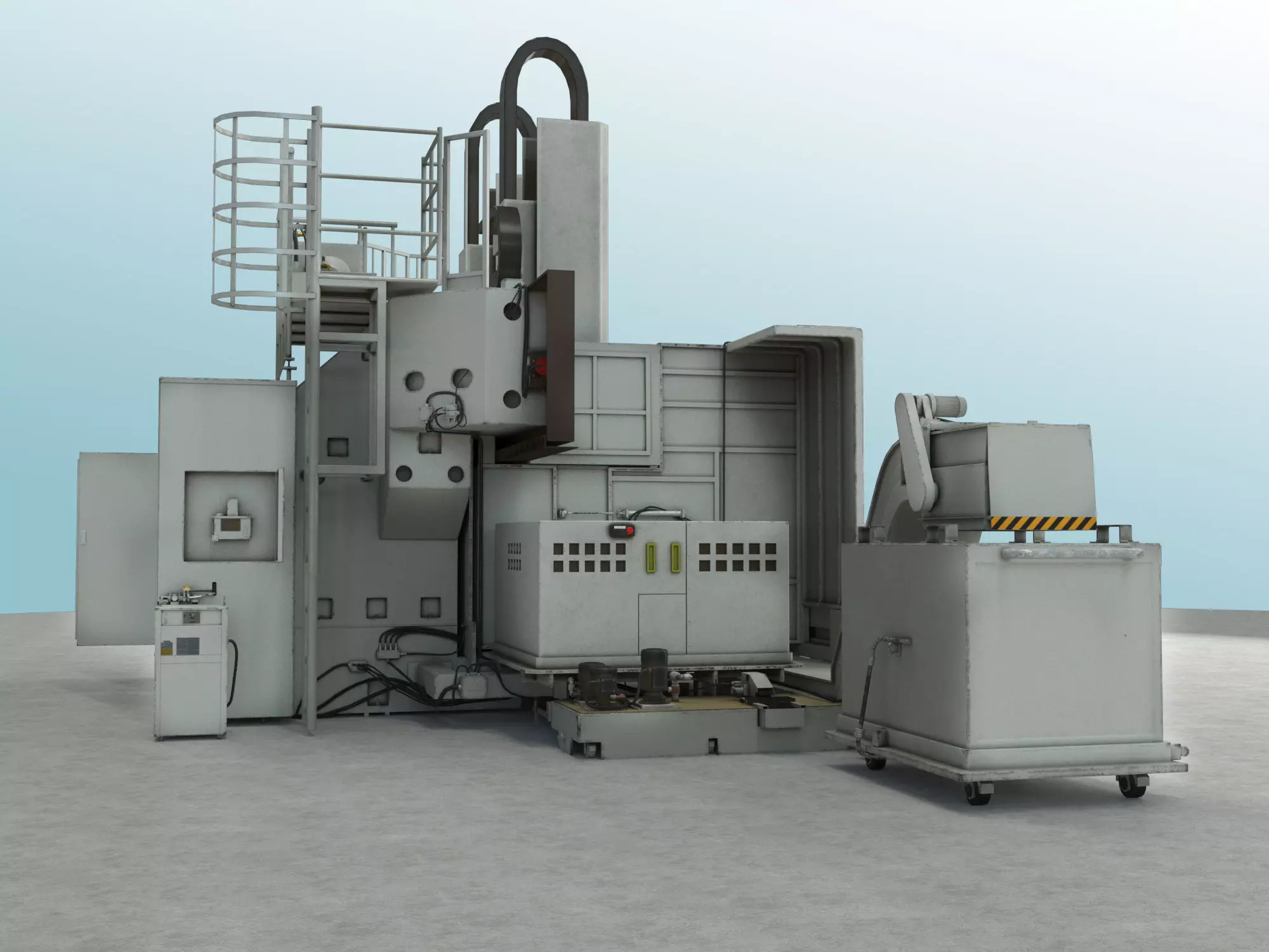 Model of the simulation laboratory 3D model_7