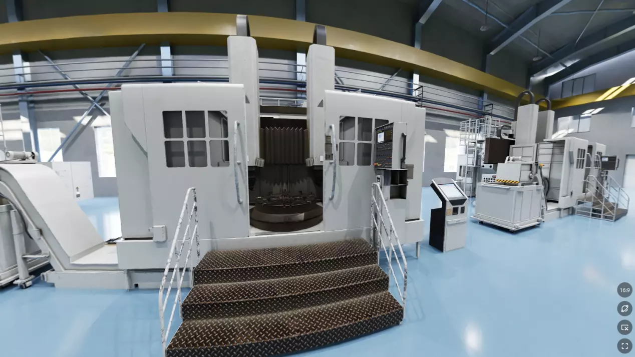 Model of the simulation laboratory 3D model_1