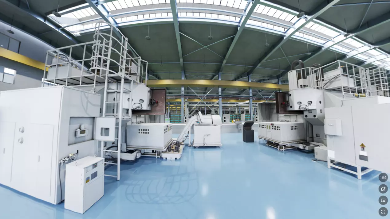 Model of the simulation laboratory 3D model_2